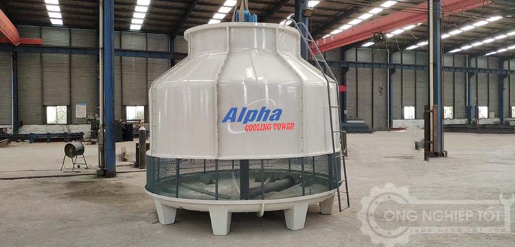 Hình ảnh thực tế của một tháp giải nhiệt